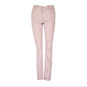 AG Adriano Goldschmied Legging Ankle Super Skinny Jeans Blush Pink Stretch 25